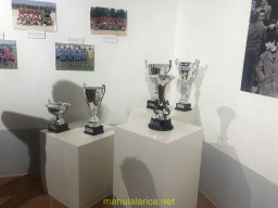 Exposición 100 Años de Futbol en Mula